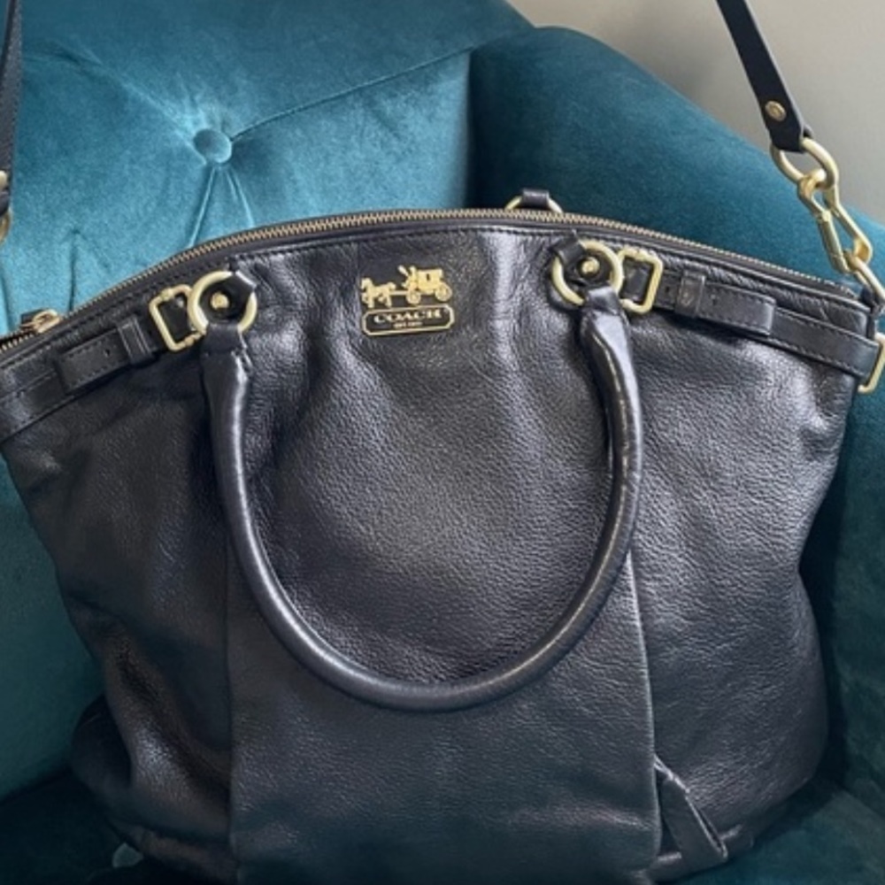 Coach Madison Leather Bag